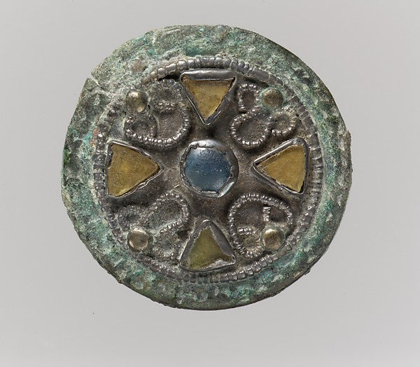 :Disk Brooch 6th–7th century-16x12"(A3) Poster