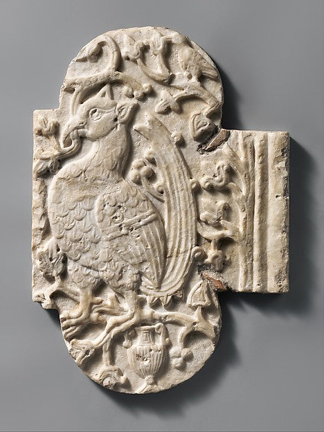 :Relief with a Bird 10th–11th century-16x12"(A3) Poster