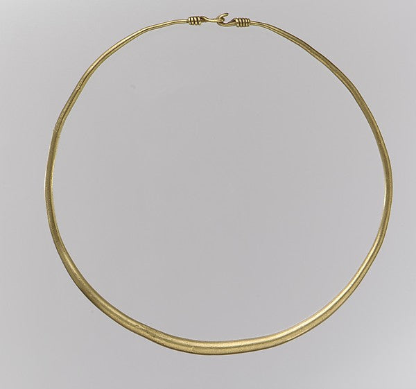 :Gold Neck Ring 5th century-16x12"(A3) Poster