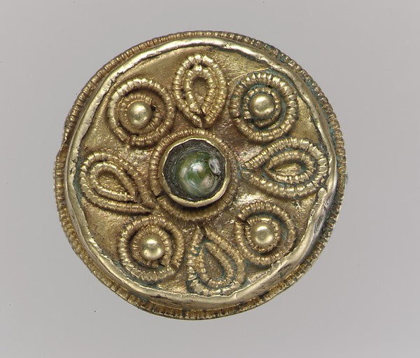 :Disk Brooch 7th century-16x12"(A3) Poster