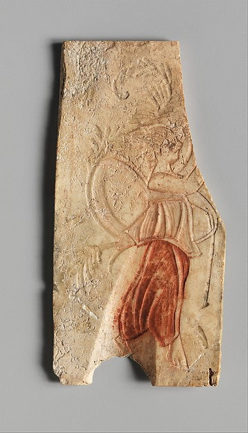 :Plaque from a Casket with a Dancing Woman 4th–5th century-16x12"(A3) Poster