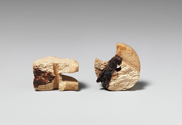 Two Crossbow Nuts before 1272, Poster Print Wall Art