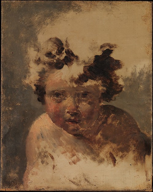 Style of Jacques Louis David:Head of a Child -16x12"(A3) Poster