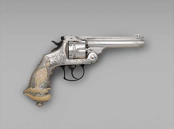 Smith and Wesson .44 Double-Action Revolver for George Jay Gou, Poster Print Wall Art