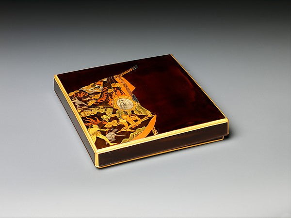 ,Writing Box with Hell Courtesan’s Robe c1850–70,16x12"(A3) Poster