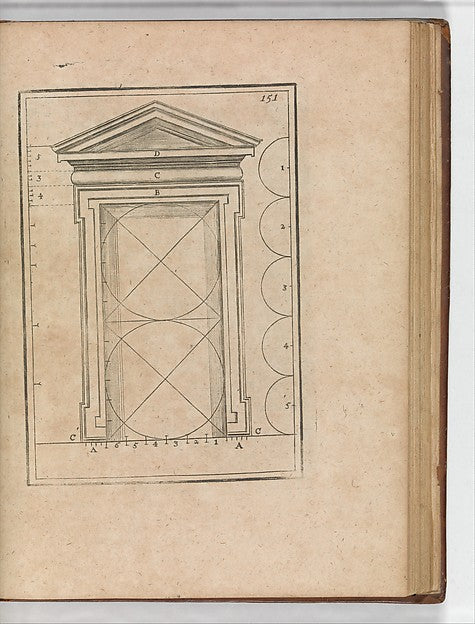 The First Book of Architecture by Andrea Palladio 1716-, Poster Print
