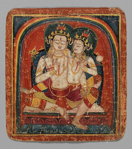 Initiation Card - Bhumirgharba early 15th cent, Poster Print Wall Art