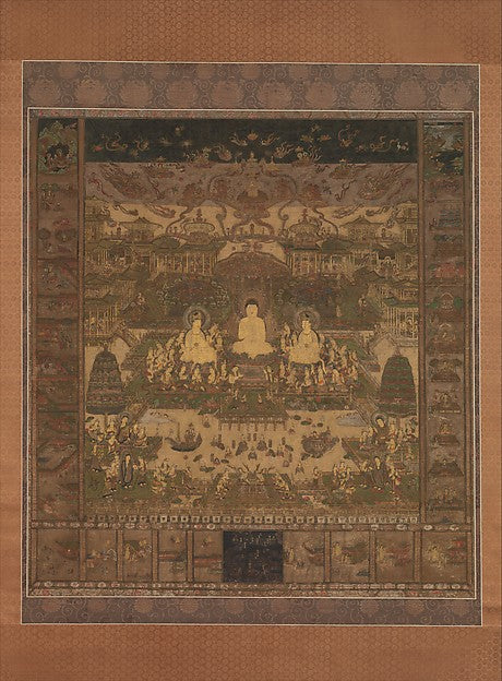 ,Taima Mandala probably late 14th cent,Classic Ming China Image,16x12"(A3) Poster