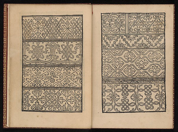 Modelbuch new aller Art Nehens und Stickens 1553-, Poster Print
