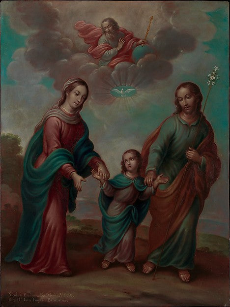Nicolás Enríquez - The Return of the Holy Family from Egypt 17, Poster Print Wall Art
