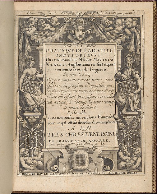 La Pratique de l'Aiguille 1605-, Poster Print