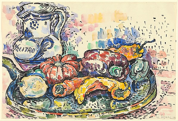 Paul Signac:Still Life with Jug 1919-16x12"(A3) Poster