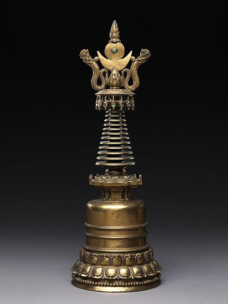 :Stupa mid-15th century-16x12"(A3) Poster