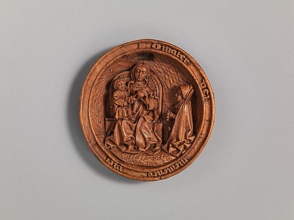 :Half of a Prayer Bead with the Prayer of the Rosary early 1-16x12"(A3) Poster