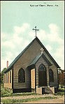 :Episcopal Church Marion Alabama 1900s–1930s-16x12"(A3) Poster