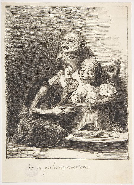 Dust to Dust 1807–45-Leonardo Alenza y Nieto,16x12"(A3) Poster
