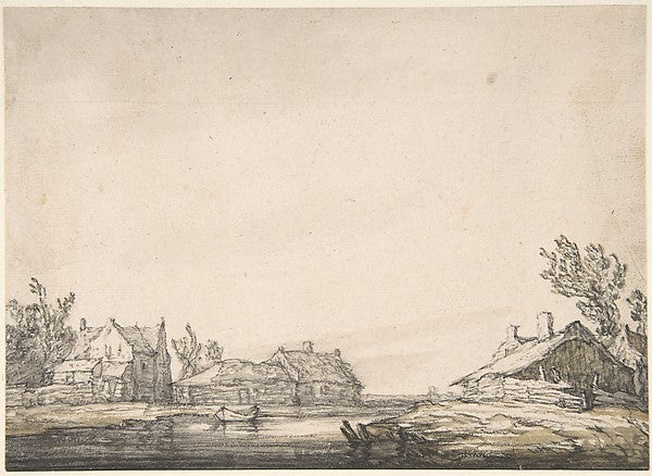 Landscape 17th cent-Aelbert Cuyp,16x12"(A3) Poster