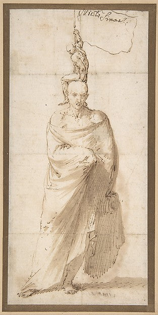 Man in a Toga 1630–40-Jusepe de Ribera ,16x12"(A3)Poster