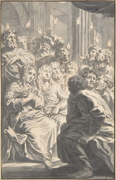 The Pentecost n.d.-Gerard de Lairesse, Poster Print