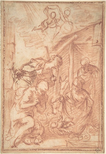 Adoration of the Shepherds 1699–1783-Francisco Vieira de Matto,16x12"(A3) Poster