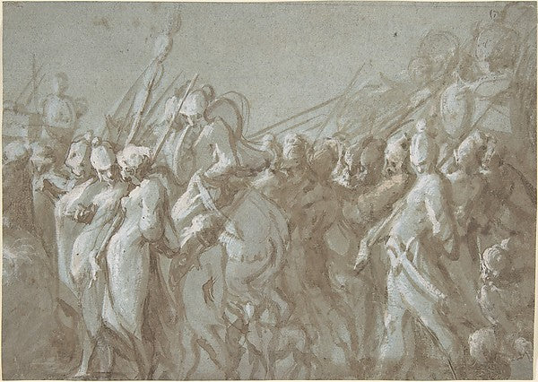 Military Procession 16th cent-Hans Mont, Poster Print