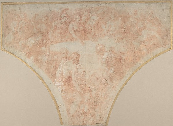 Apple of Discord Thrown by Eris at the Marriage of Peleus and,16x12"(A3) Poster