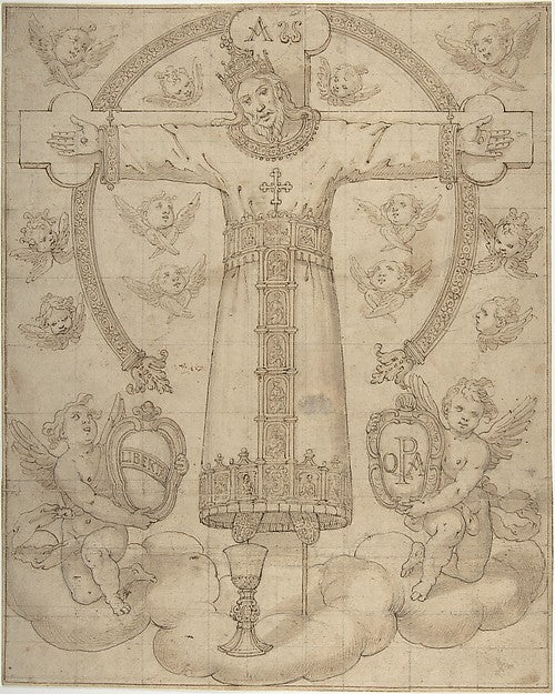 The Volto Santo of Lucca 16th cent-Anonymous, Italian, Tuscan,, Poster Print Wall Art