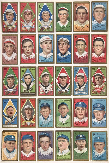 T205 Gold Border Baseball Series 1911-, Poster Print