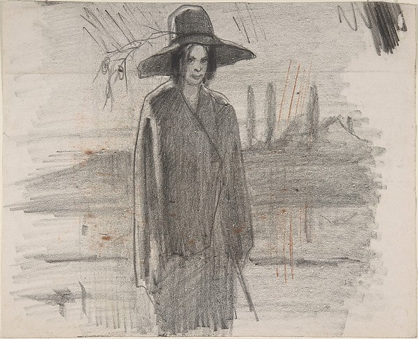 Shepherd-Félicien Rops,16x12"(A3) Poster