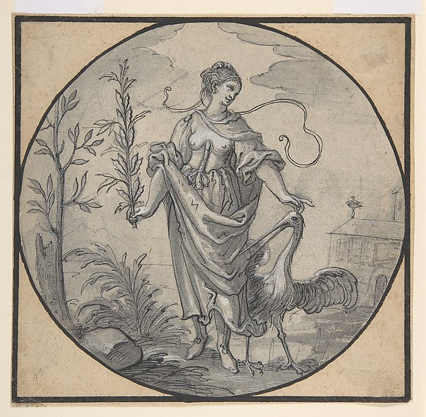 An Allegory of Chastity 1600–1675-Hans Ulrich Franck, Poster Print Wall Art