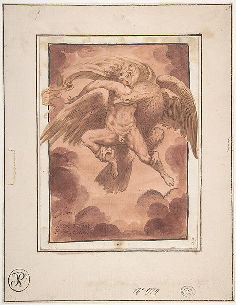Jupiter and Ganymede 1626-Joseph Heintz the Younger, Poster Print