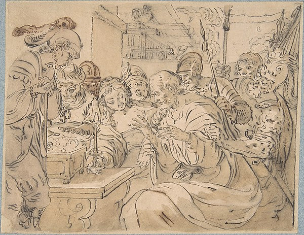 The Denial of St. Peter 1620–38-Rudolf Meyer, Poster Print Wall Art