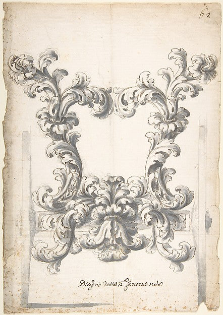 Carriage Design 17th–18th cent-Anonymous,Italian,17th or 18t, Poster Print