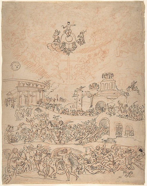 The Last Judgment c1620-Michael Herr, Poster Print Wall Art