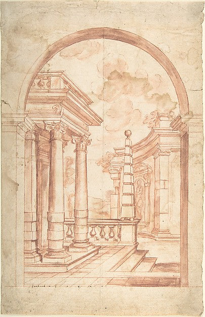 Design of architectural constructions 1700–1780-Anonymous,It, Poster Print Wall Art