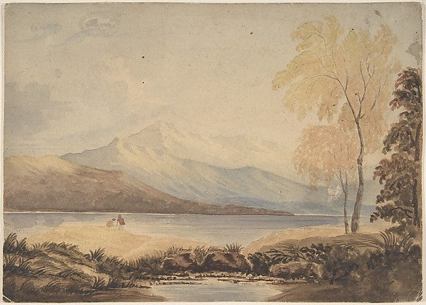 Lakeland Landscape early 19th cent-Formerly attributed to Copl, Poster Print Wall Art