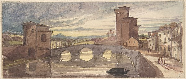 Pisa 1843–44-Sir Francis Seymour Haden, Poster Print Wall Art