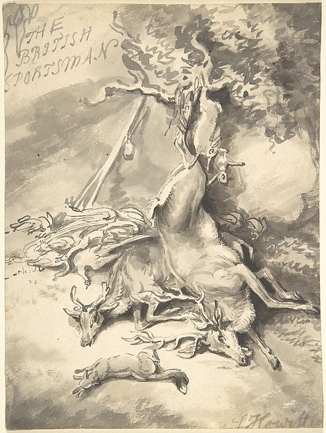 Design for the Frontspiece of The British Sportsman c1812-Will, Poster Print Wall Art