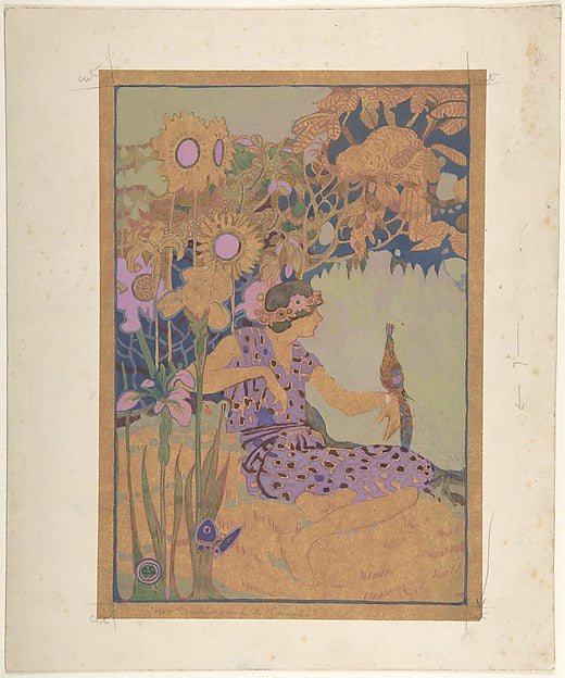How Summer Came to Canada - Canadian Wonder Tales c1918-George, Poster Print Wall Art