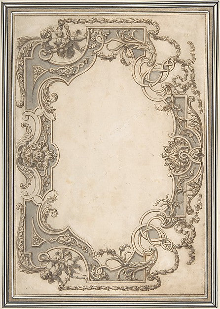 Design for a Ceiling n.d.-Jean Berain,16x12"(A3) Poster