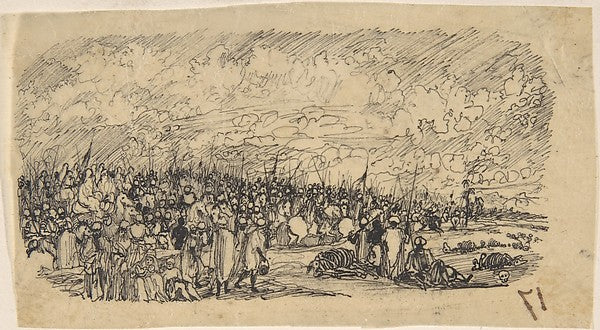 After the Battle-Rodolphe Bresdin, Poster Print Wall Art