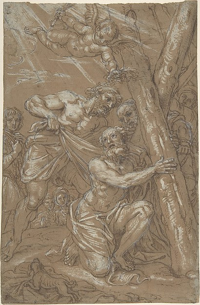 The Martyrdom of St. Andrew-Michel Corneille the Younger, Poster Print Wall Art