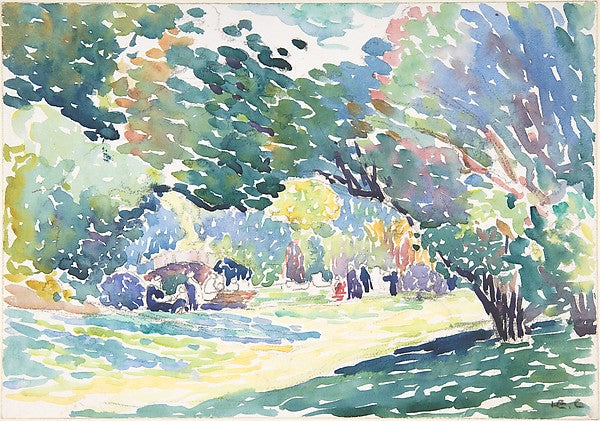 Landscape c1904-Henri-Edmond Cross ,16x12"(A3) Poster