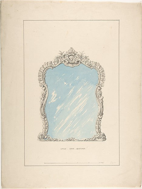 Pier Glasses 1850–1904-Robert William Hume , Poster Print