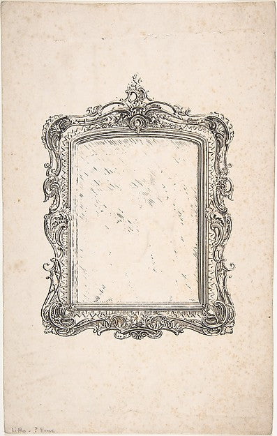 Design for Frame 1830–1900-Robert William Hume , Poster Print