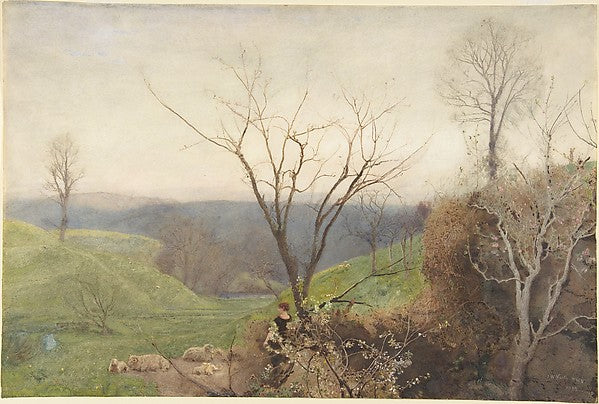 Spring 1888–90-John William North, Poster Print Wall Art
