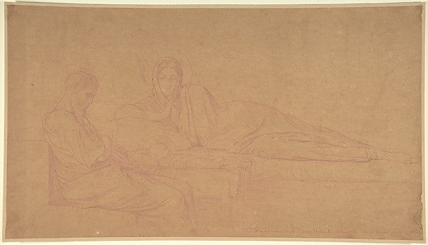 The Nativity 1860,16x12"(A3) Poster