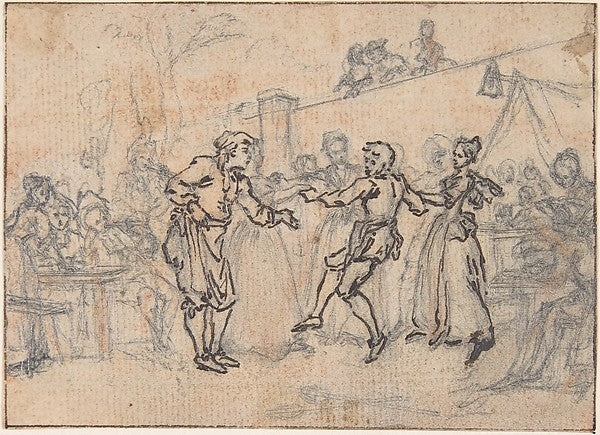 Study for an Engraving of "Songs in the Opera of Flora" 18th c,16x12"(A3) Poster