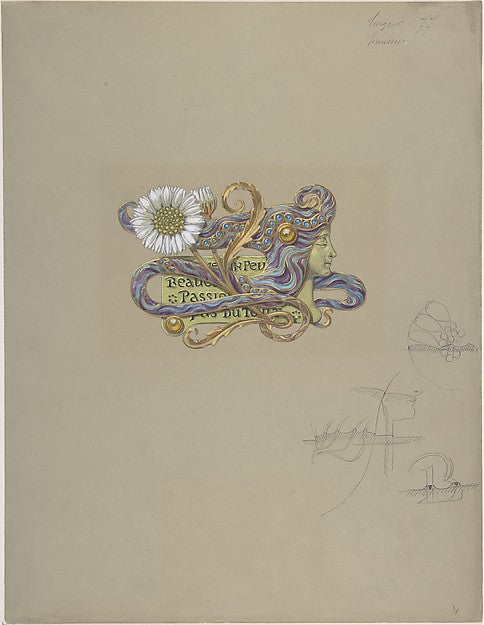 Jewelry Design n.d.-Eugène-Samuel Grasset, Poster Print