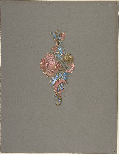 Design for a Pendant-Eugène-Samuel Grasset, Poster Print